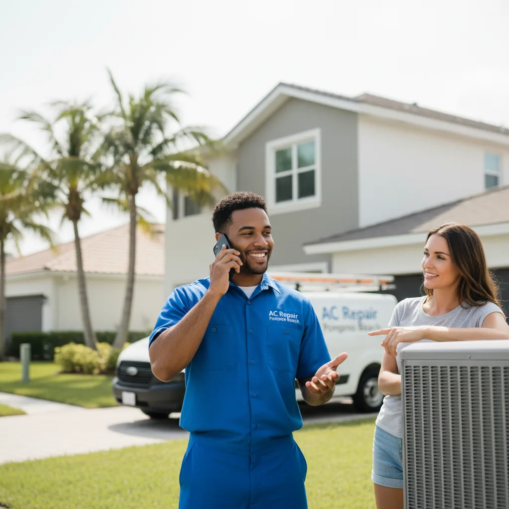 AC Repair Pompano Beach customer support in Belen